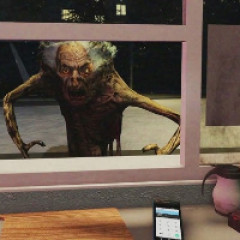 Scary Shawarma Kiosk